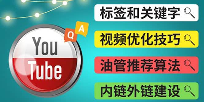Youtube常见问题解答3 – 关键字选择，视频优化技巧，YouTube推荐算法简介大成网创吧-网创项目资源站-副业项目-创业项目-搞钱项目大成网创吧