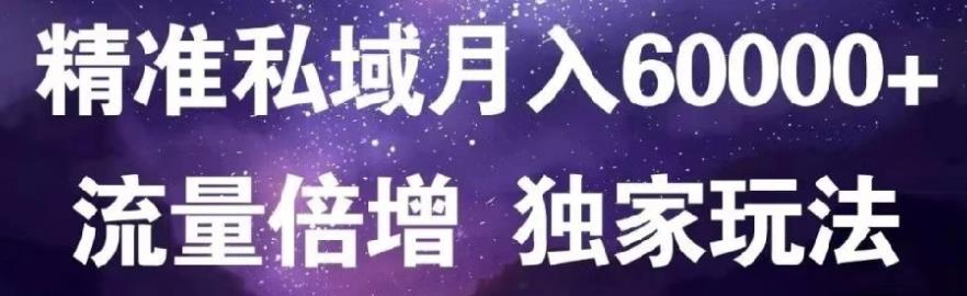 原力网赚精准私域月入60000+,流量倍增独家玩法大成网创吧-网创项目资源站-副业项目-创业项目-搞钱项目大成网创吧