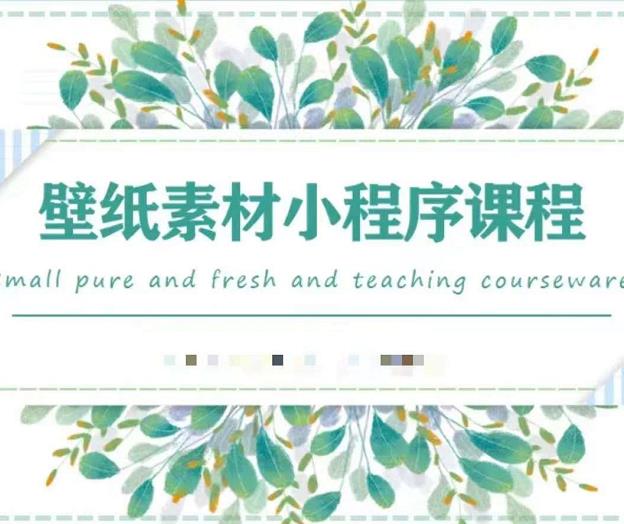 闪闪壁纸号运营教程，抓住图文风口，快速吸粉变现大成网创吧-网创项目资源站-副业项目-创业项目-搞钱项目大成网创吧