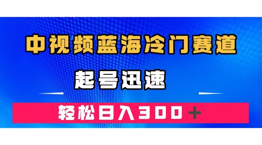 中视频蓝海冷门赛道，韩国视频奇闻解说，起号迅速，日入300＋大成网创吧-网创项目资源站-副业项目-创业项目-搞钱项目大成网创吧