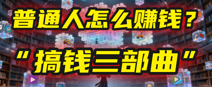 普通人怎么赚钱？2025年马哥揭秘“搞钱三部曲”：从抄作业，到自创武功，月入10万+！大成网创吧-网创项目资源站-副业项目-创业项目-搞钱项目大成网创吧